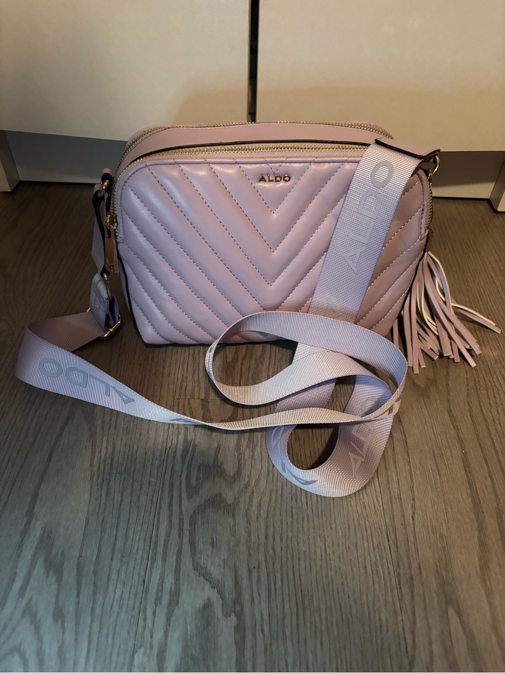 Aldo lavender lilac crossbody bag